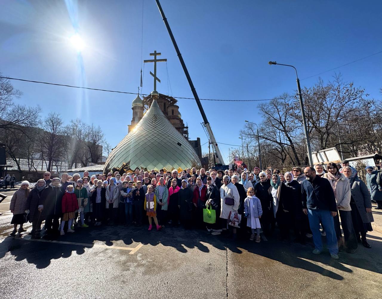 фото стройки храма
