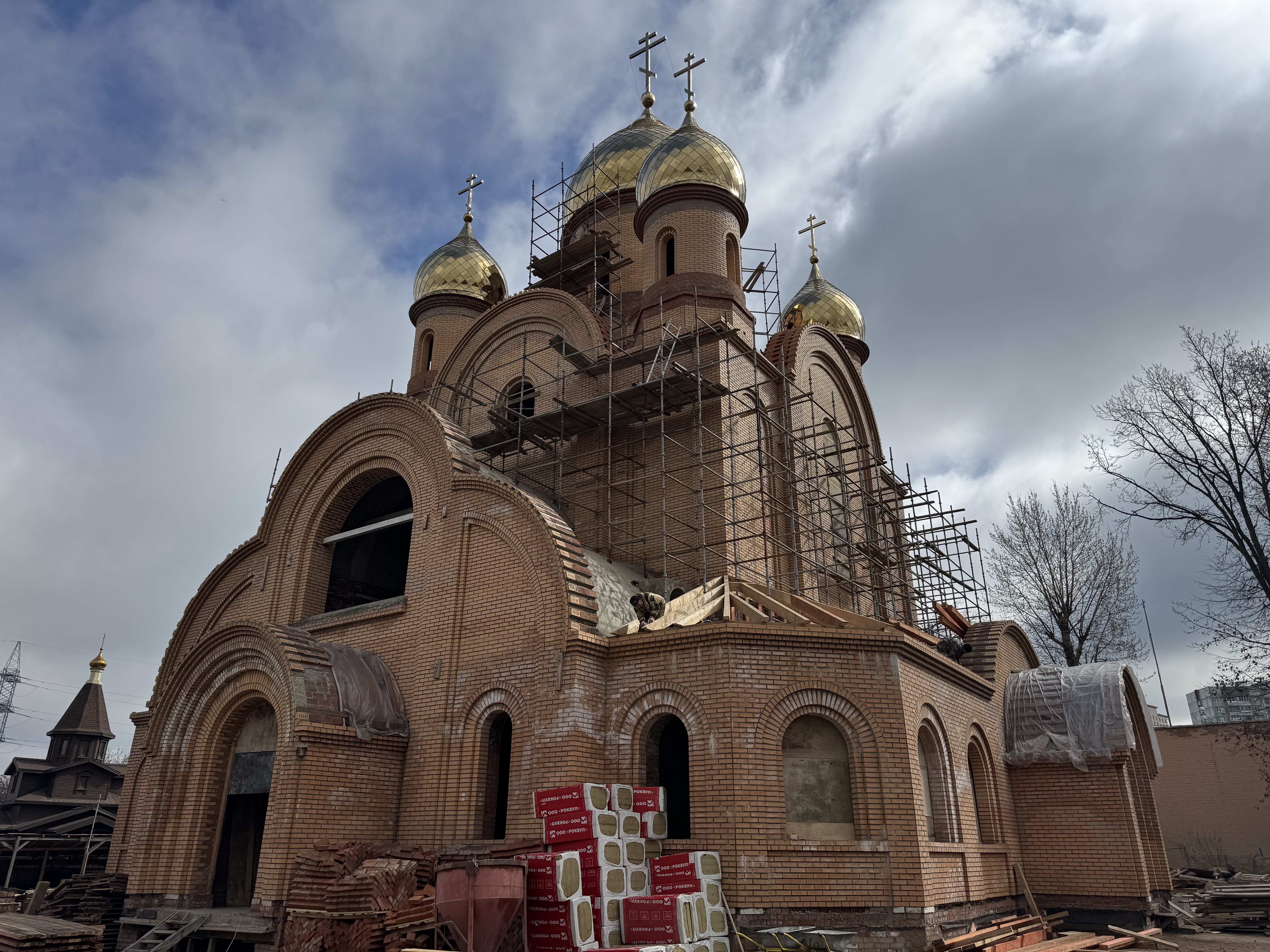 фото стройки храма